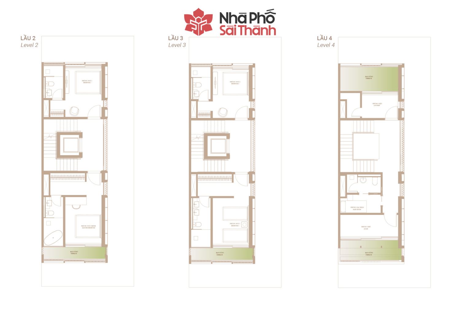 Vị tr&iacute; v&agrave; thiết kế layout 2C - Layout 3