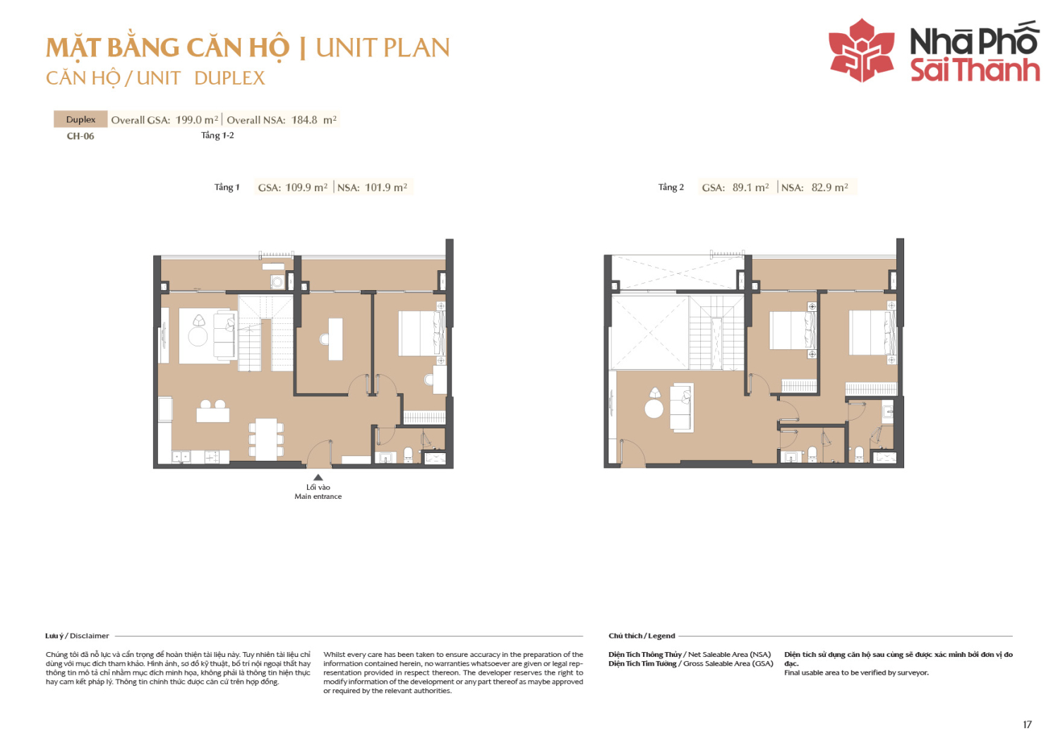 Layout căn hộ 1 ph&ograve;ng ngủ to&agrave; A2 - Layout 6