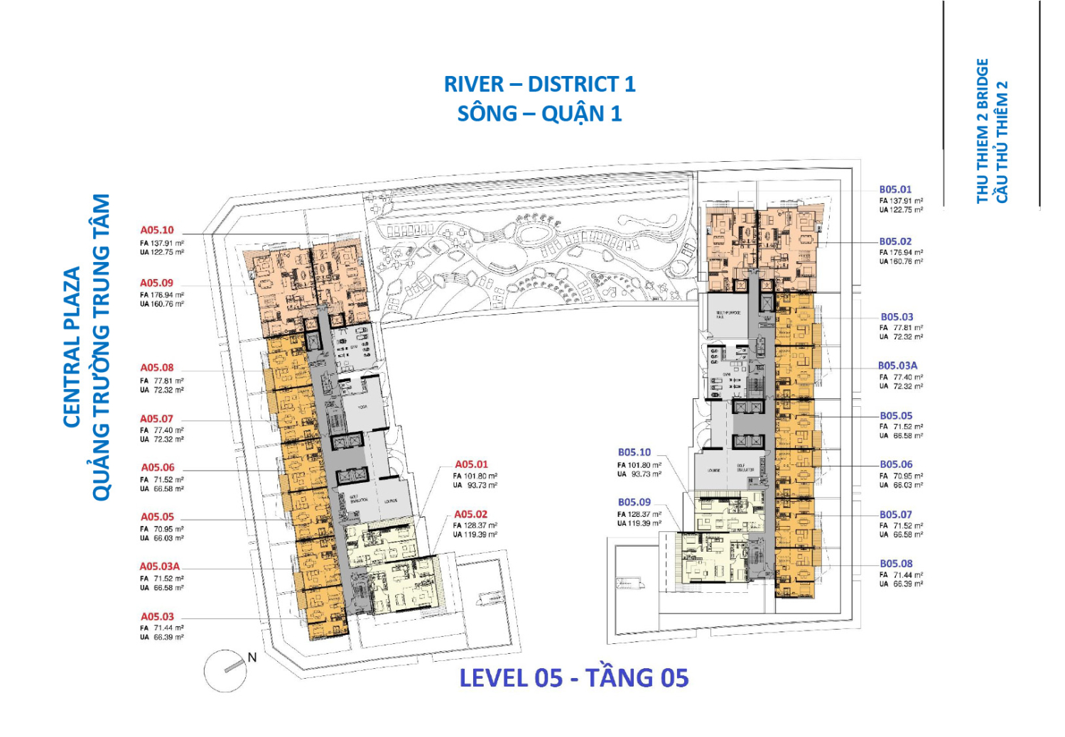 Mặt bằng 5 - Layout 1