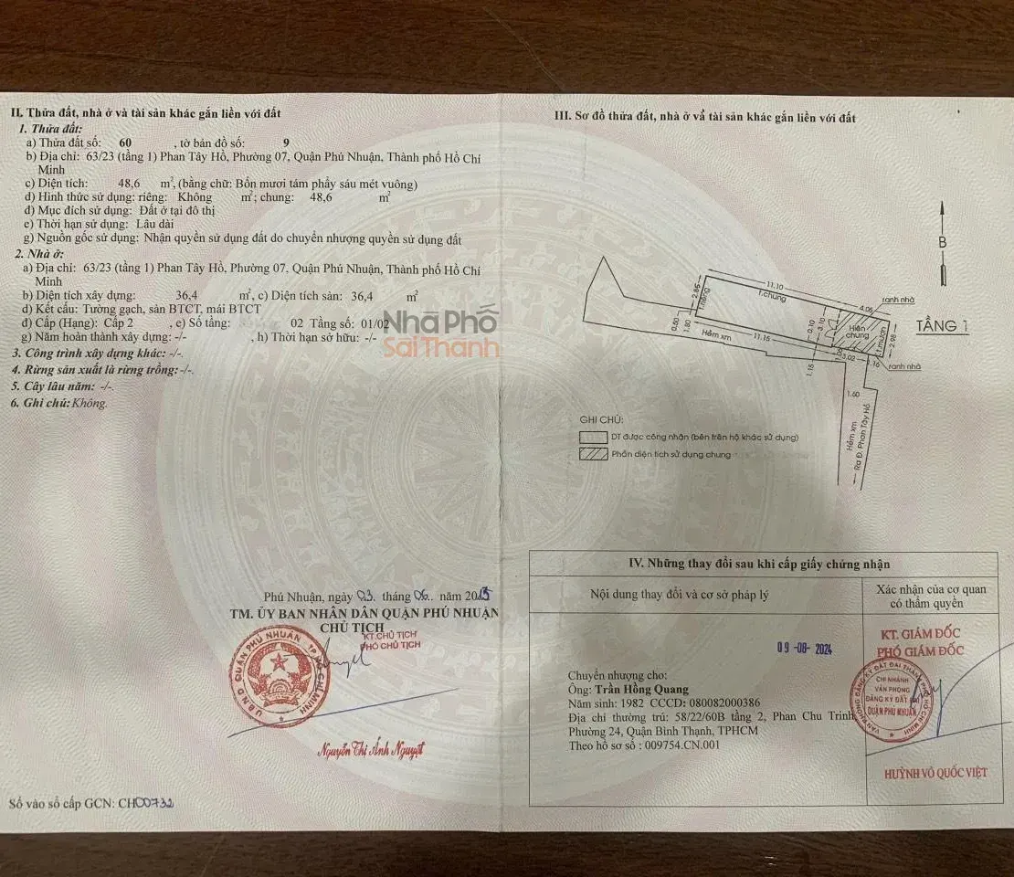 Hình ảnh Bán Nhà Hẻm Xe Hơi 63/23 Phan Tây Hồ, Phường 7, Quận Phú Nhuận