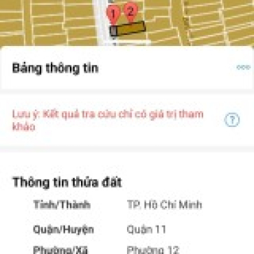 Hình ảnh Bán nhà V1 203.84 Lãnh Binh Thăng Phường Minh Phụng Tp Hồ Chí Minh