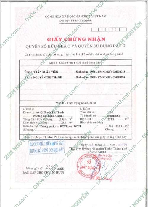 Hình ảnh Bán tòa nhà 40 42 Thạch Thị Thanh Phường Tân Định Quận 1