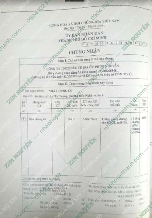 Hình ảnh Bán tòa nhà 10 Lý Tự Trọng Phường Bến Nghé Quận 1