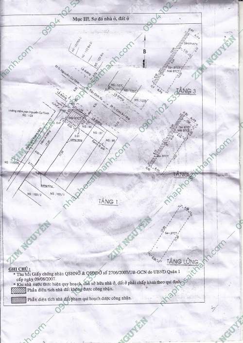 Hình ảnh Bán nhà 101 Trần Đình Xu, Phường Nguyễn Cư Trinh, Quận 1