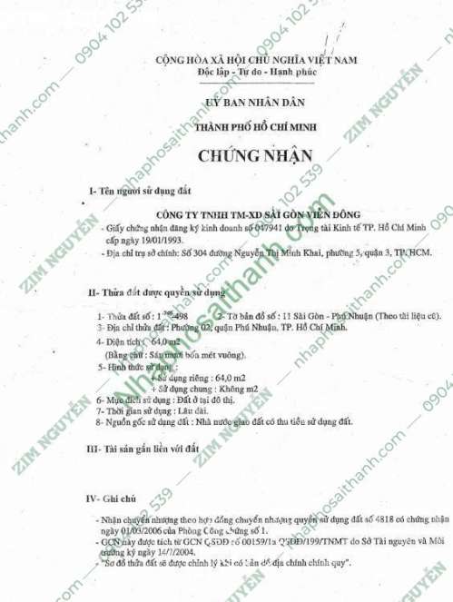 Hình ảnh Nhà 11 13 15 Hoa Lan Phường 2 Phú Nhuận DT 192m