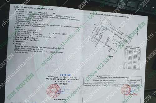 Hình ảnh Bán đất 11 Lương Khải Siêu, Phường Bình Thọ, Quận Thủ Đức