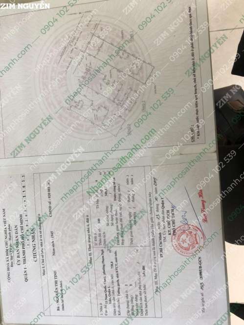 Hình ảnh Bán nhà 11 Nam Quốc Cang Phạm Ngũ Lão Quận 1