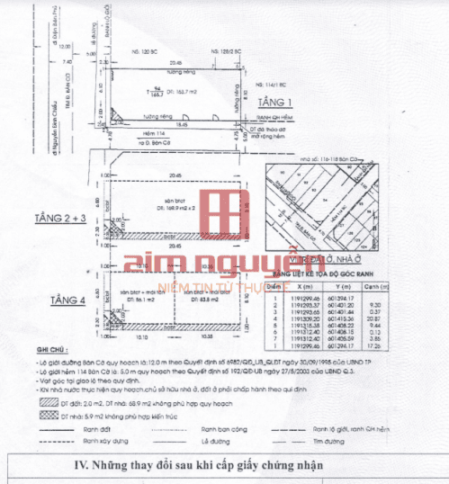Hình ảnh Bán nhà 116 118 Bàn Cờ Phường 3 Quận 3