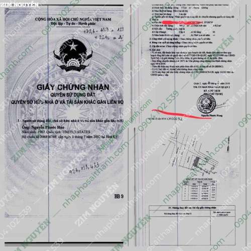 Hình ảnh Nhà 119 Trần Não Bình Khánh Bình An Quận 2
