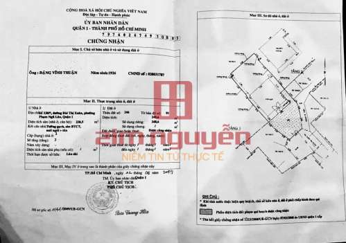 Hình ảnh Bán nhà 138/9 Bùi Thị Xuân, Phường Phạm Ngũ Lão, Quận 1