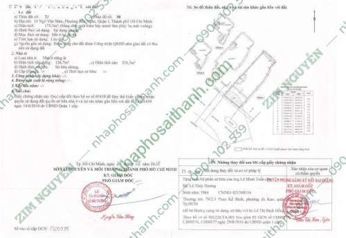 Hình ảnh Bán nhà 14 Ngô Văn Năm Phường Bến Nghé Quận 1 DT 175.3m