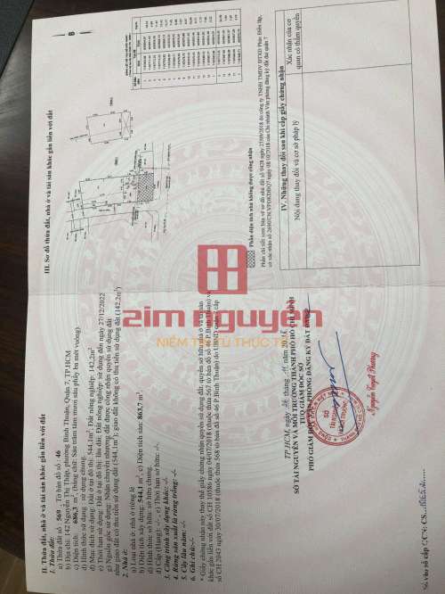 Hình ảnh Bán nhà 142 Nguyễn Thị Thập Phường Bình Thuận, Quận 7