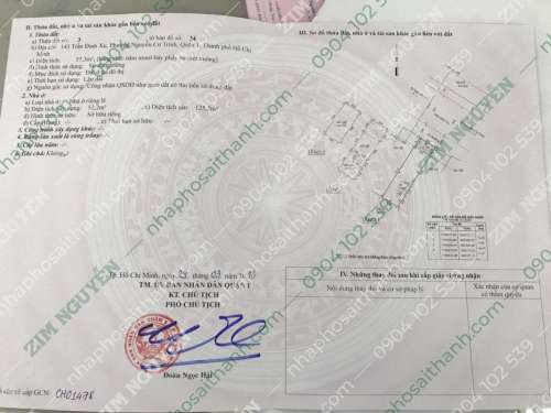 Hình ảnh Bán nhà 143 Trần Đình Xu, Phường Nguyễn Cư Trinh, Quận 1