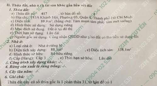 Hình ảnh Bán nhà 143A Khánh Hội, Phường 3, Quận 4