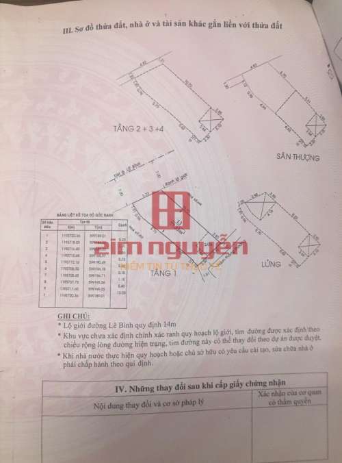 Hình ảnh Bán nhà 148 Lê Bình , Phường 4 , Tân Bình