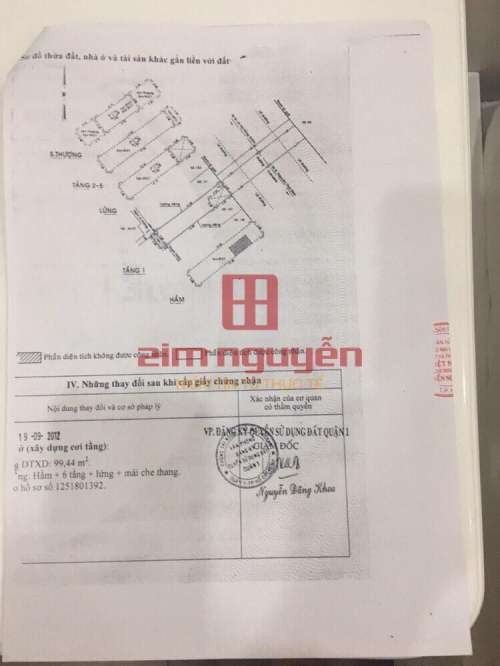 Hình ảnh Bán nhà 149 Calmette Phường Nguyễn Thái Bình Quận 1