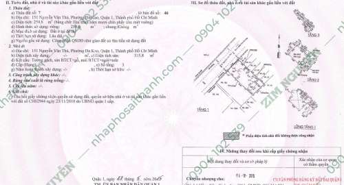 Hình ảnh Bán nhà 151 Nguyễn Văn Thủ Phường Đa Kao Quận 1