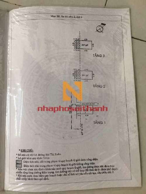Hình ảnh Bán nhà 152/16 Bùi Thị Xuân Phường 3 Quận Tân Bình