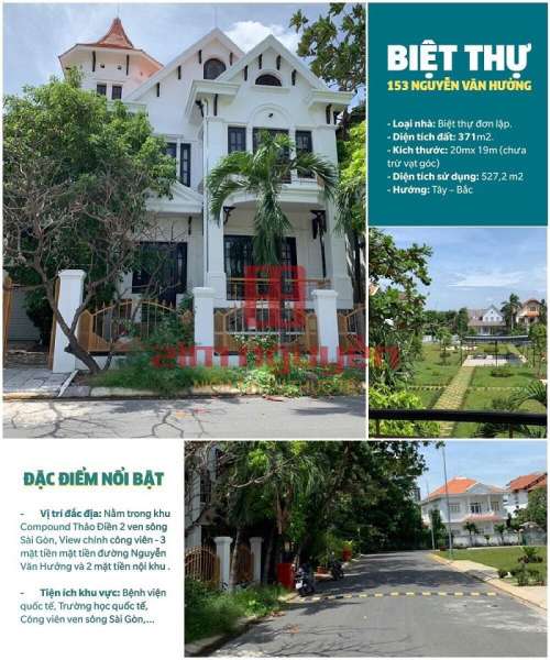 Hình ảnh Bán biệt thự 153/2 Nguyễn Văn Hưởng Thảo Điền Quận 2