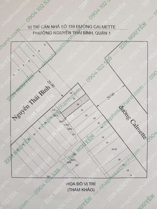 Hình ảnh Bán nhà 159 Calmette, Phường Nguyễn Thái Bình, Quận 1