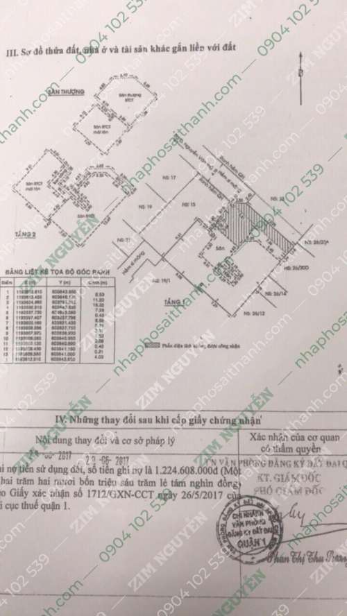 Hình ảnh Bán nhà 15A B Nguyễn Văn Thủ Phường Đa Kao Quận 1
