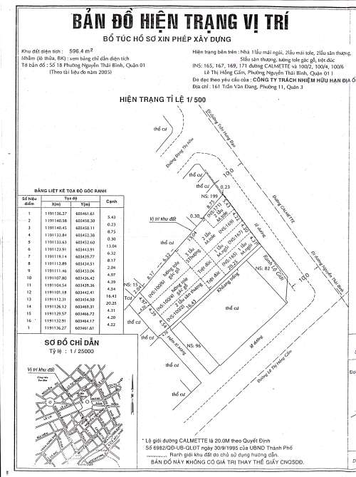 Hình ảnh Bán nhà 165 167 169 171 Calmette Phường Nguyễn Thái Bình Quận 1
