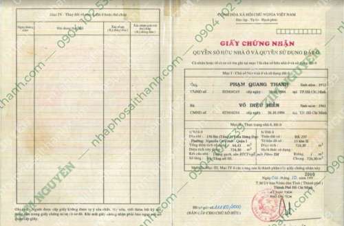 Hình ảnh Nhà 170Bis Trần Hưng Đạo phường Nguyễn Cư Trinh Quận 1