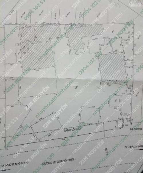 Hình ảnh Bán đất 174 176 178 Lê Quang Định, Phường 14, quận Bình Thạnh