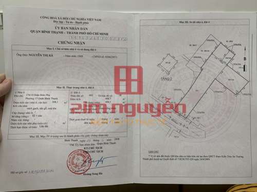 Hình ảnh Bán nhà 174/19 Điện Biên Phủ, Phường 17, Bình Thạnh