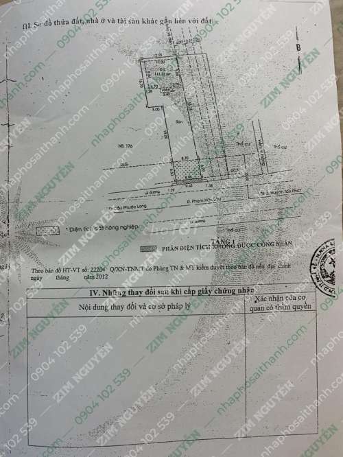 Hình ảnh Bán nhà 174 Phạm Hữu Lầu, Phường Phú Mỹ, Quận 7