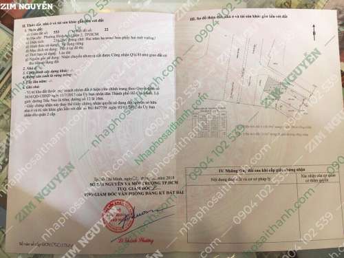 Hình ảnh Nhà 175- 177 Trần Não Bình An Quận 2 DT 379m