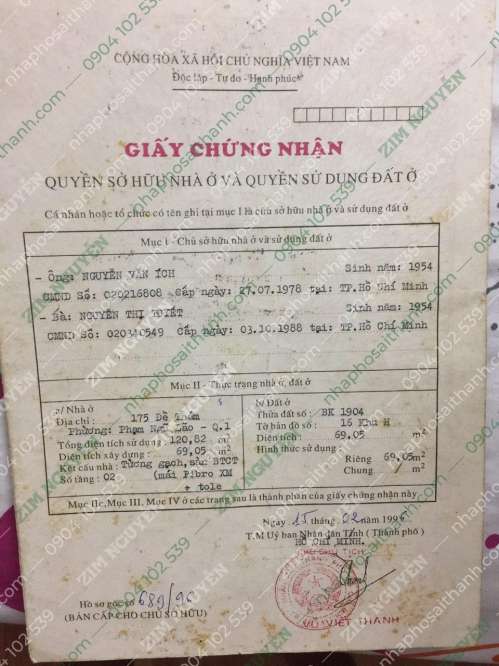 Hình ảnh Bán nhà 175 Đề Thám Phường Phạm Ngũ Lão Quận 1