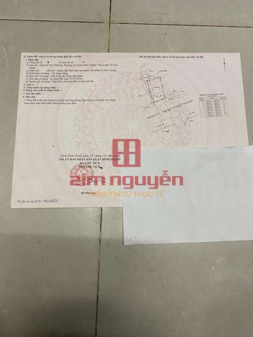 Hình ảnh Bán nhà 177 Nguyễn Văn Thương (Đường D1), Phường 25, Quận Bình Thạnh