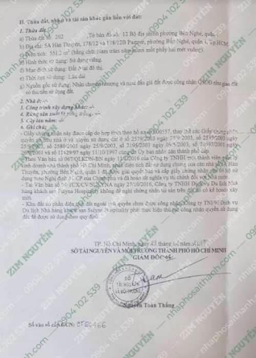 Hình ảnh Bán nhà 178/12 Pasteur, Phường Bến Nghé, Quận 1