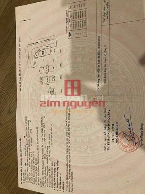 Hình ảnh Bán nhà 181 Thân Văn Nhiếp, An Phú, Quận 2