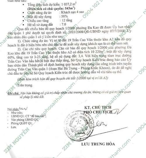 Hình ảnh Bán nhà 19 19Bis Trần Cao Vân Đa Kao Quận 1