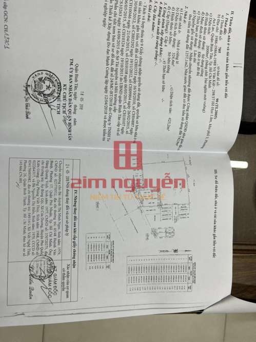 Hình ảnh Bán nhà 1986 1986A 1988  298/73 Võ Văn Kiệt , Khu phố 3, Phường An Lạc Quận Bình Tân
