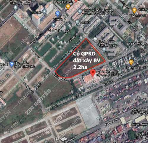 Hình ảnh Chuyển nhượng dự án Bệnh viện 250 giường 2,2 ha  tại Cát lái, Quận 2
