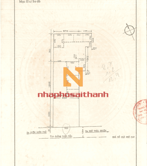 Hình ảnh Bán Biệt thự 2(Bên trái) Lê Ngô Cát, Phường Võ Thị Sáu , Quận 3