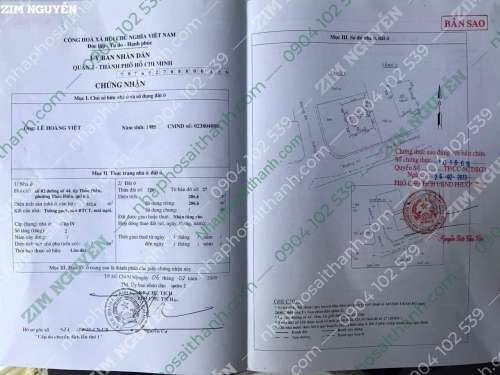 Hình ảnh Bán biệt thự 2 mặt tiền 2 Đường số 44 Thảo Điền Quận 2 giá 45 tỷ
