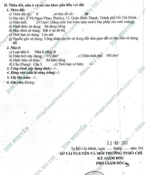 Hình ảnh Bán nhà 2 Vũ Ngọc Phan Phường 13, Bình Thạnh