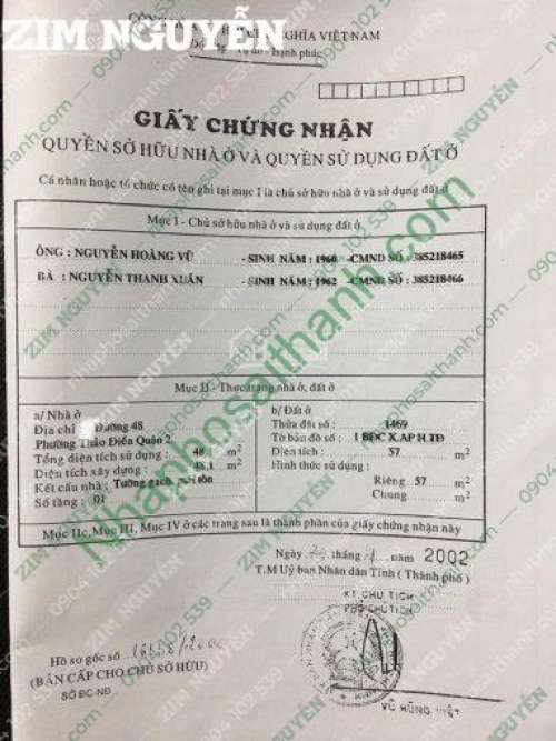 Hình ảnh Bán nhà 3 đường 48 Thảo Điền Quận 2 giá 8.5 tỷ thương lượng