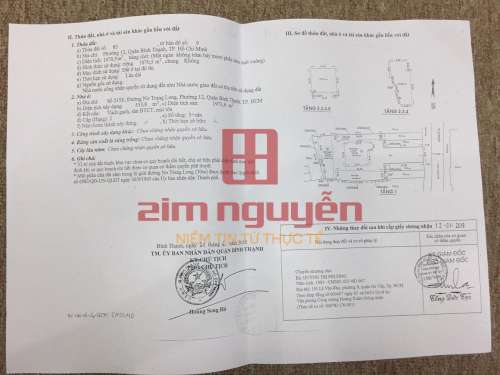 Hình ảnh Bán Nhà 215E 215D Nơ Trang Long Phường 12 Quận Bình Thạnh