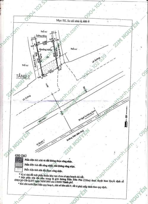 Hình ảnh Nhà 227 Điện Biên Phủ Phường 15 Bình Thạnh