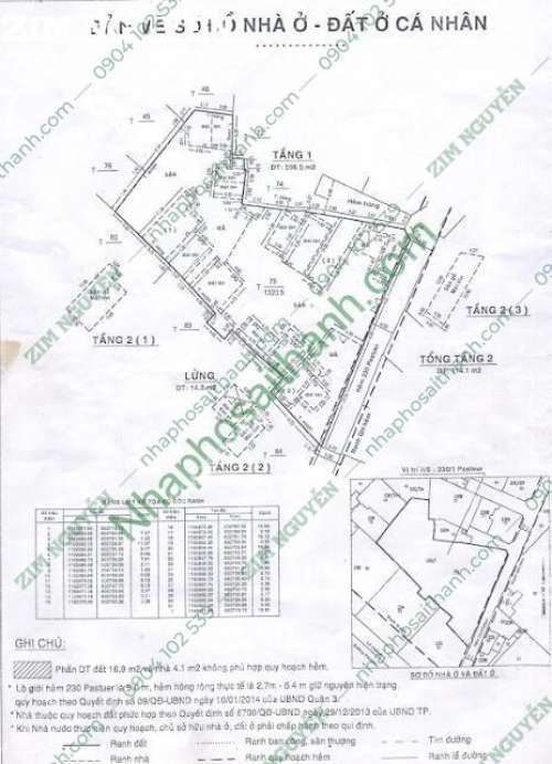 Hình ảnh Bán nhà 230/1 Pasteur phường Võ Thị Sáu, Quận 3