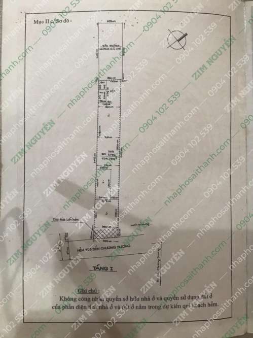 Hình ảnh Bán nhà 232/9 Võ Văn Kiệt, Phường Cầu Ông Lãnh, Quận 1