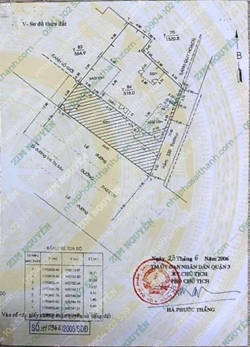 Hình ảnh Bán đất 232 Pasteur Phường Võ Thị Sáu Quận 3