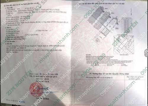 Hình ảnh Bán nhà 258B 260A Pasteur, Phường Võ Thị Sáu, Quận 3