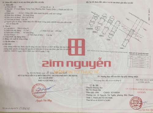 Hình ảnh Bán nhà 25 27 Cách Mạng Tháng 8, Phường Bến Thành Quận 1