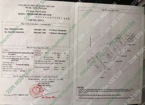 Hình ảnh Bán nhà 28/38 Đỗ Quang Đẩu, Phường Phạm Ngũ Lão, Quận 1